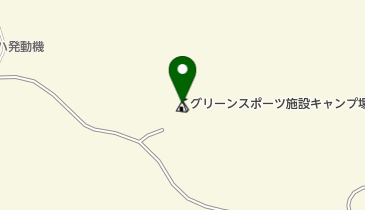 士別市グリーンスポーツ施設キャンプ場の地図画像