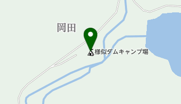 様似ダムキャンプ場の地図画像