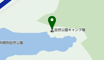 利根別自然公園キャンプ場の地図画像