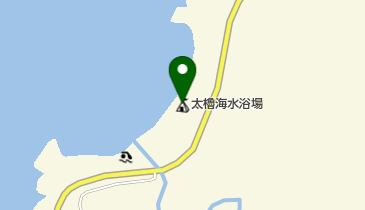 太櫓海水浴場の地図画像