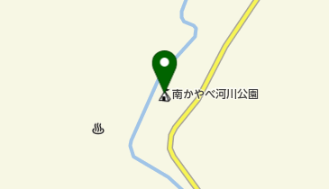 南かやべ河川公園の地図画像