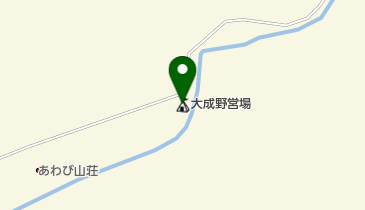 大成野営場の地図画像