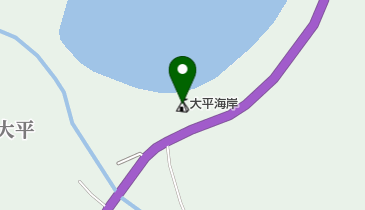 大平海岸の地図画像