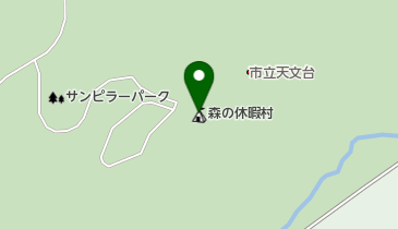 名寄市森の休暇村の地図画像