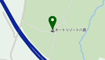 オートリゾート八雲の地図画像