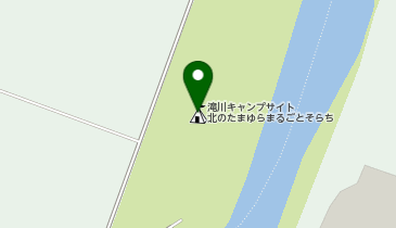 滝川キャンプサイト北のたまゆらまるごとそらちの地図画像