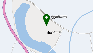 吉野公園キャンプ場の地図画像