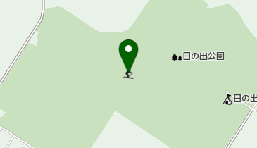 上富良野町日の出スキー場の地図画像