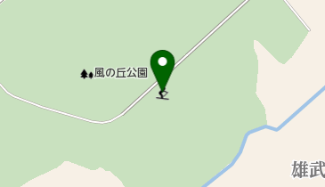 風の丘公園スキー場の地図画像