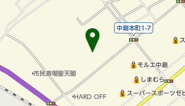 新和産業アイスアリーナ室蘭の地図画像