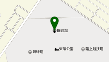 東陵公園庭球場の地図画像