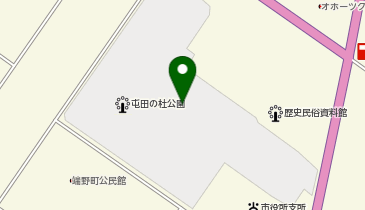 屯田の杜公園テニスコートの地図画像
