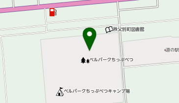 ベルパークちっぷべつテニスコートの地図画像