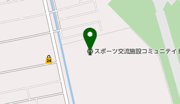 札幌市スポーツ交流施設コミュニテイドームテニスコートの地図画像