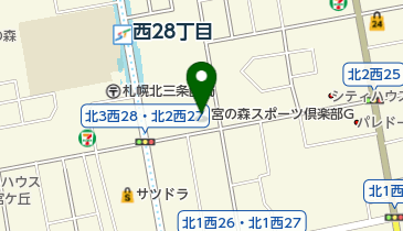 宮の森スポーツ倶楽部宮の森校の地図画像