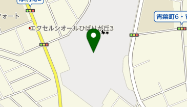 青葉中央公園テニスコートの地図画像