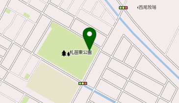 札苗東公園テニスコートの地図画像