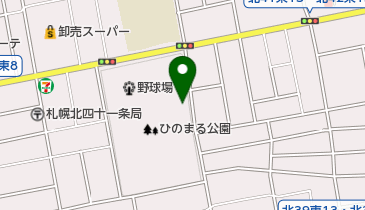 ひのまる公園テニスコートの地図画像