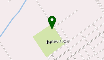 丘珠ひばり公園テニスコートの地図画像