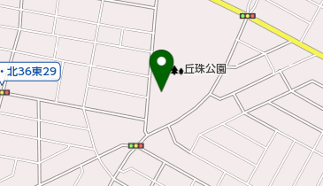 丘珠公園テニスコートの地図画像