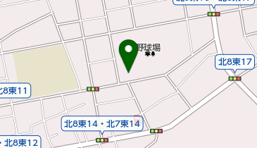 希望公園テニスコートの地図画像