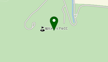 旭川メモリアルカントリークラブの地図画像