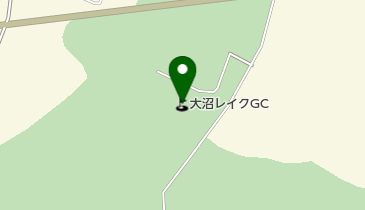 大沼レイクゴルフクラブの地図画像