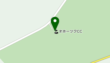 オホーツクカントリークラブの地図画像