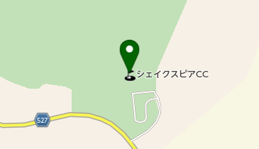 シェイクスピアカントリークラブの地図画像