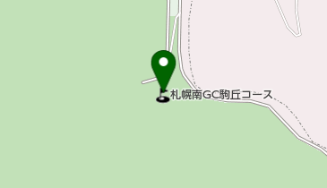 札幌南ゴルフクラブ駒丘コースの地図画像
