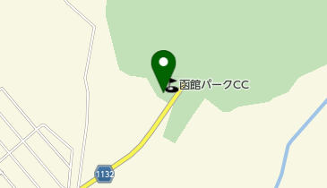 函館パークカントリークラブの地図画像