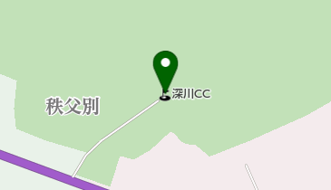 深川カントリー倶楽部の地図画像