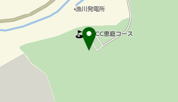 隨縁カントリークラブ恵庭コースの地図画像