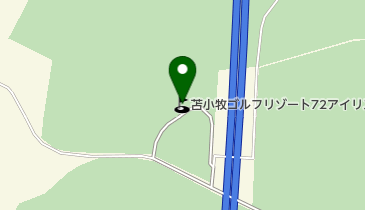 苫小牧ゴルフリゾート72アイリスゴルフクラブの地図画像