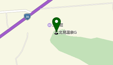 北見温泉ゴルフ場の地図画像