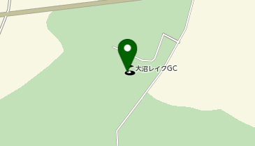 大沼レイクゴルフクラブ駒ケ岳コースの地図画像