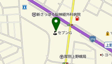 セブンゴルフセンターの地図画像