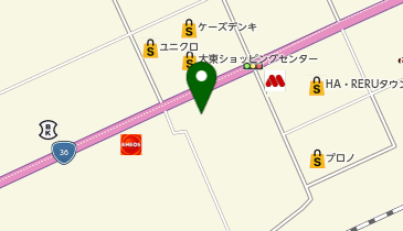 王子ゴルフガーデン苫小牧の地図画像