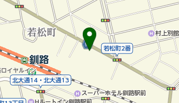 ハロンズ釧路の地図画像