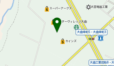 アドアーズインターヴィレッジ大曲店の地図画像