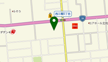 GiGO北見の地図画像
