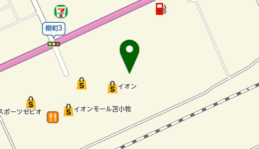 GiGOイオンモール苫小牧の地図画像