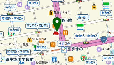 GiGOすすきのの地図画像