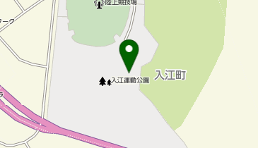 入江運動公園温水プールの地図画像