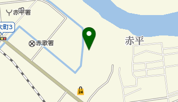 赤平市民プールの地図画像