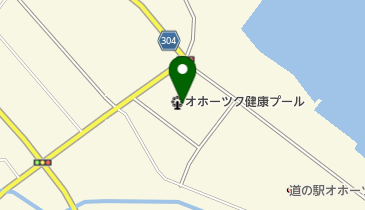 紋別市健康プール「ステア」の地図画像