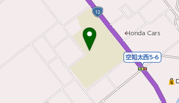 空知太小学校プールの地図画像