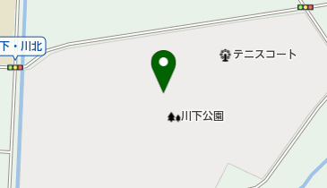 川下公園リラックスプラザ温水プールの地図画像