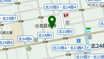 札幌サンプラザプールの地図画像