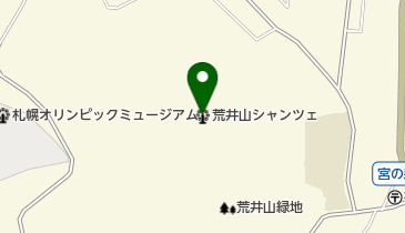 荒井山シャンツェの地図画像